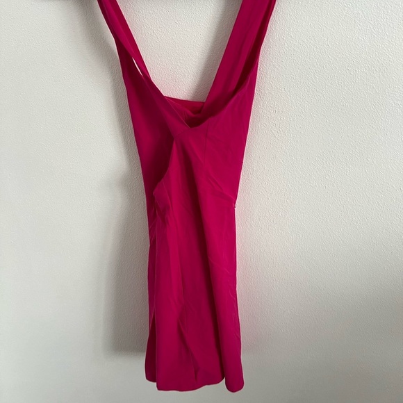Outdoor Voices Cross Back Dress Built in Shorts Pitaya Pink, size medium - Picture 4 of 5